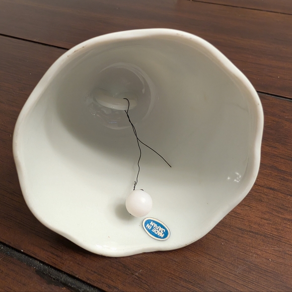 Vintage Ceramic  Currier & Ives "The Snow Storm" Bell - Picture 5 of 5